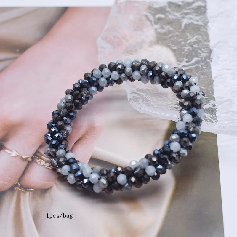 Stormy Night Beads Bracelet