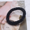Black Beads Bracelet