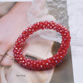 Ruby Splash Bracelet