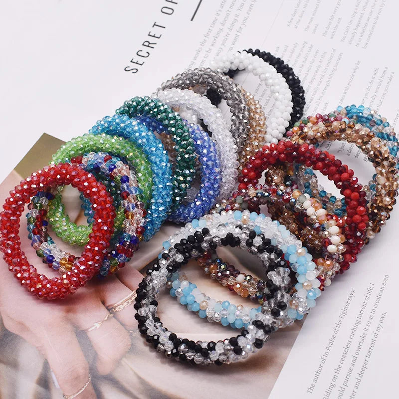 Pure Snow Beads Bracelet